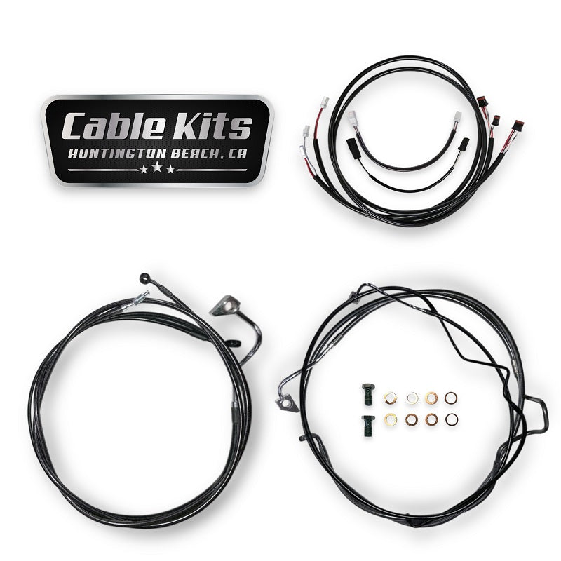 Image of Cable Kit for 2021-2023 Harley Davidson Touring Bikes