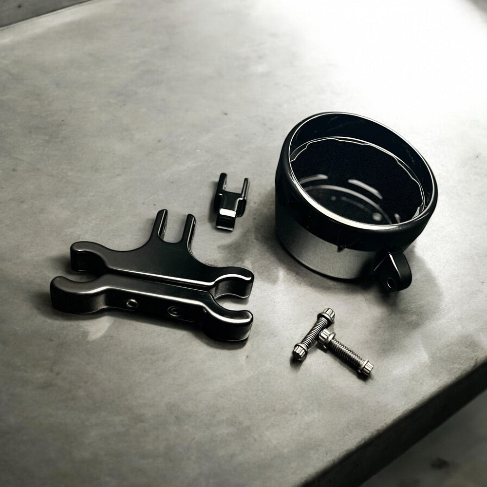 Image of Softail Round Gauge Relocation Mount