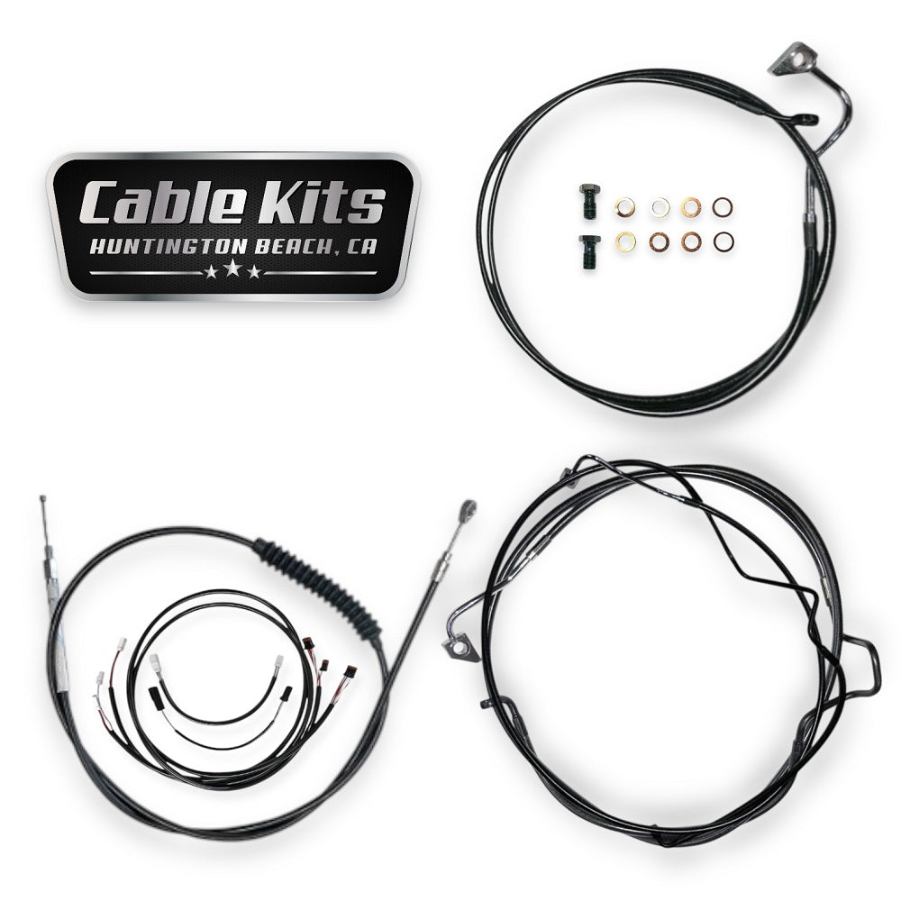 Image of Cable Kit for 2014-2015 Harley Davidson Road King
