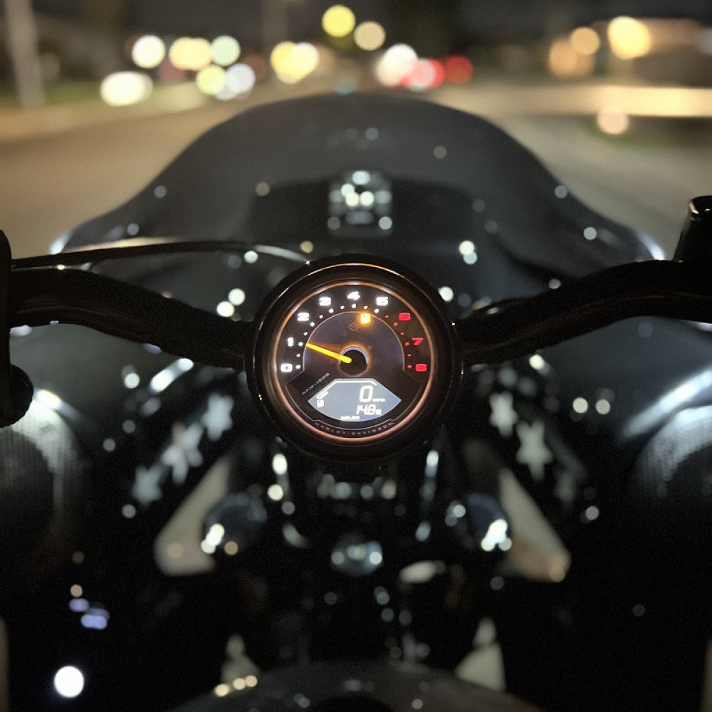 Image of Softail Round Gauge Relocation Mount