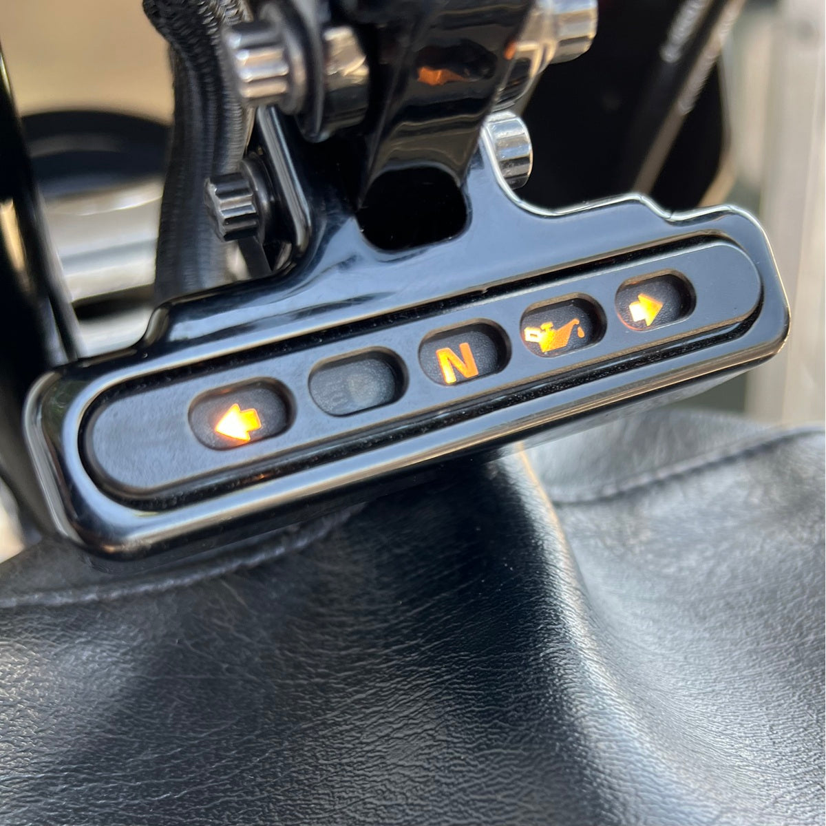 Image of Sporty Gauge Relocation Mount for T-Bars & Risers